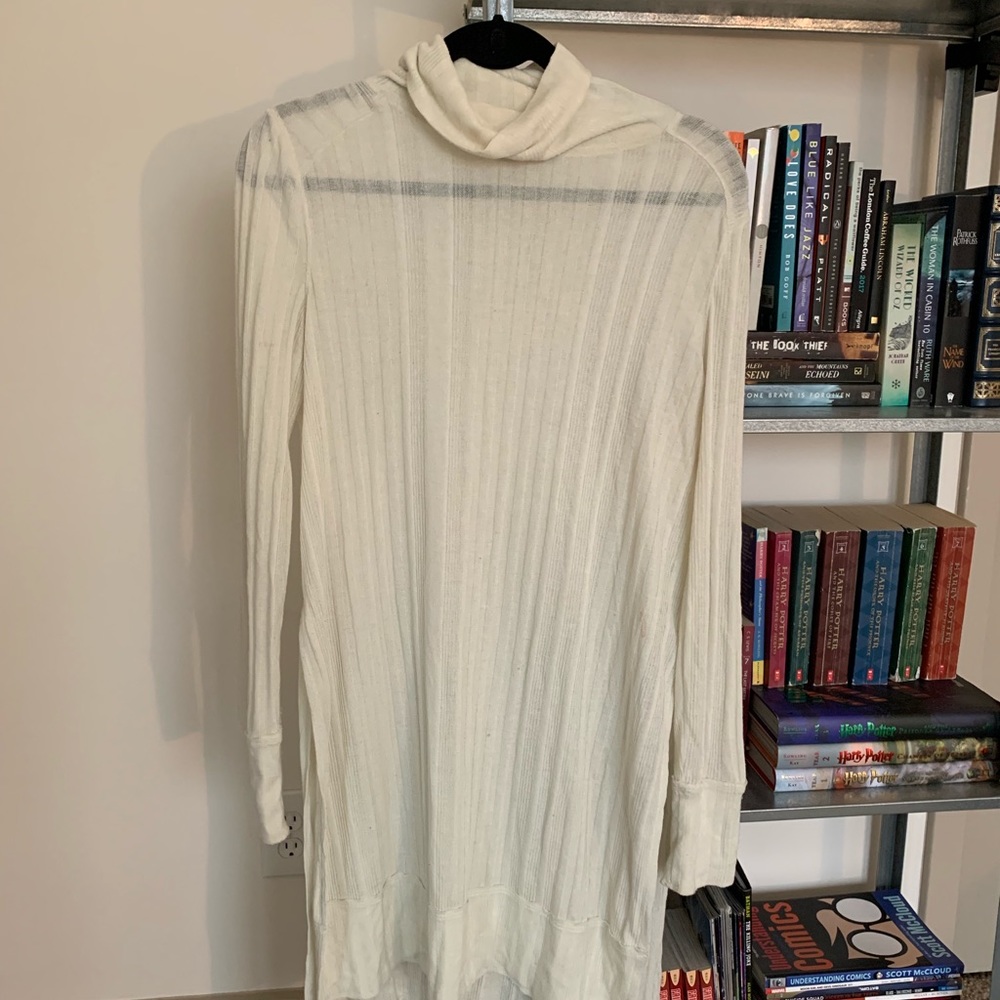 Free People turtleneck midi dress